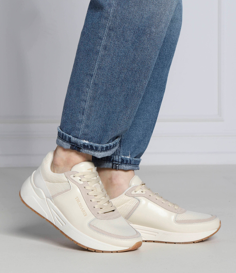 Кроссовки SNK NOTOS Trussardi - кремовый(79A00823 9Y099998)