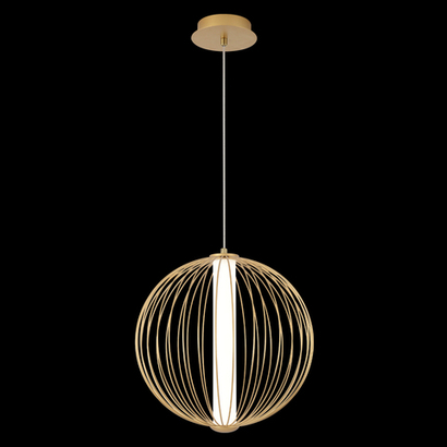 Подвесной светодиодный светильник Crystal Lux SYNC SP18W LED GOLD