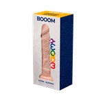 Фаллоимитатор Booom от WOOOMY бежевый (19,3 *4,3 см.)