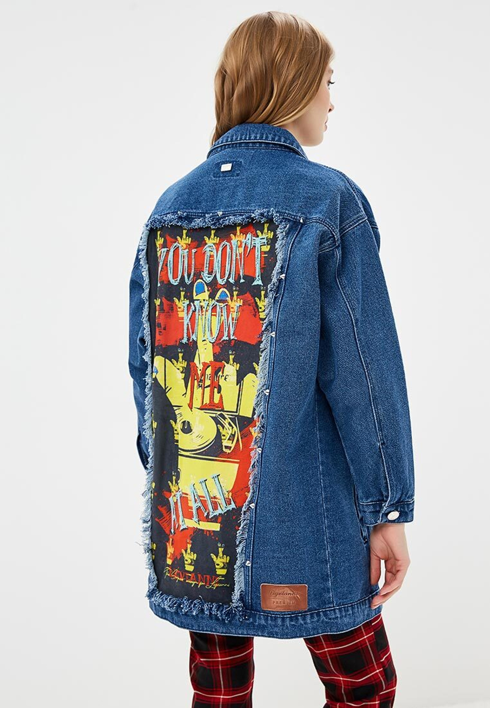 LIGVIANNI Джинсовая куртка Denim Jacket You Don'T Know Me At All