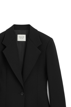 Massimo Dutti Блейзер с пуговицами - Limited Edition, черный