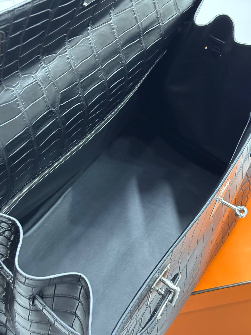 Дорожная сумка Hermes из кожи Нильского Крокодила