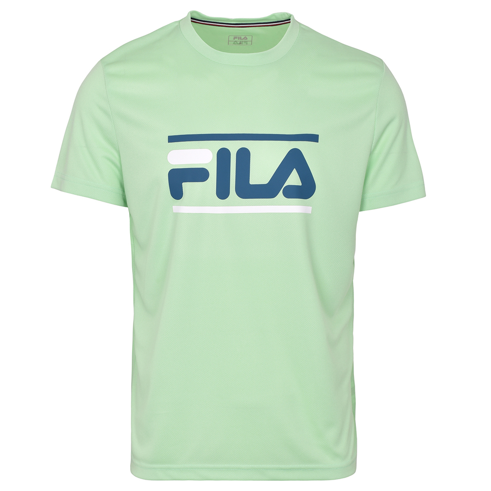 Мужская теннисная футболка Fila T-Shirt Emilio - зеленый