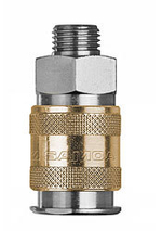 Автоматическая быстроразъемная муфта с наружной резьбой, 1/4" 3/8" bsp (f)