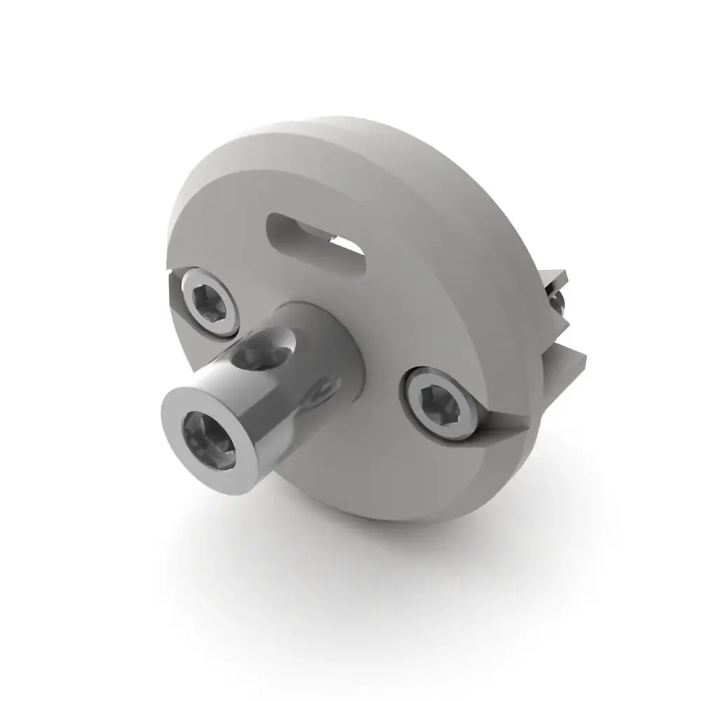 Заглушка ROUND-D30-DUAL с втулкой и отверстием (Arlight, Пластик) Заглушка ROUND-D30-DUAL с втулкой и отверстием (Arlight, Пластик)