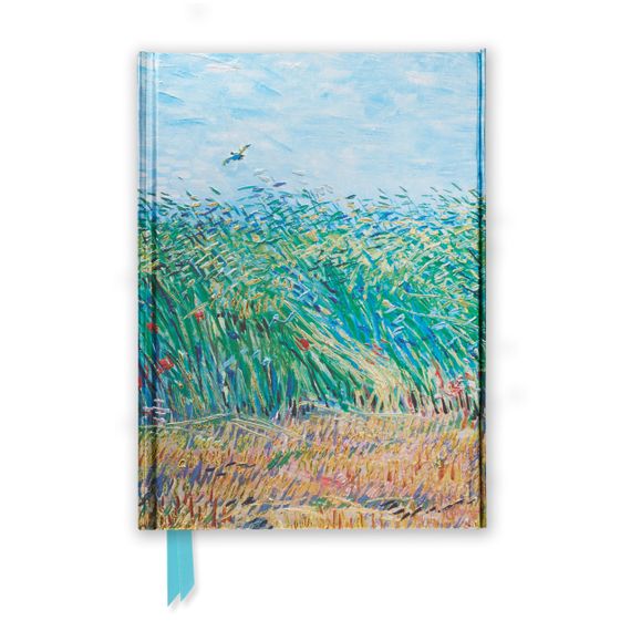 Bloknot \ Блокнот \ Notebook Vincent van Gogh: Wheat Field with a Lark (Foiled Journal)
