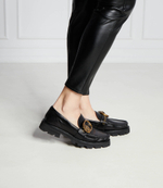 Кожаные мокасины mayfair Kurt Geiger - черный(573000109)