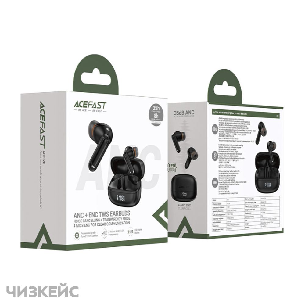 Наушники беcпроводные AceFast W2