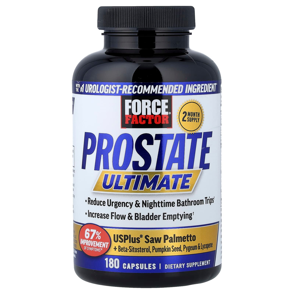 Force Factor, Prostate Ultimate, 180 капсул