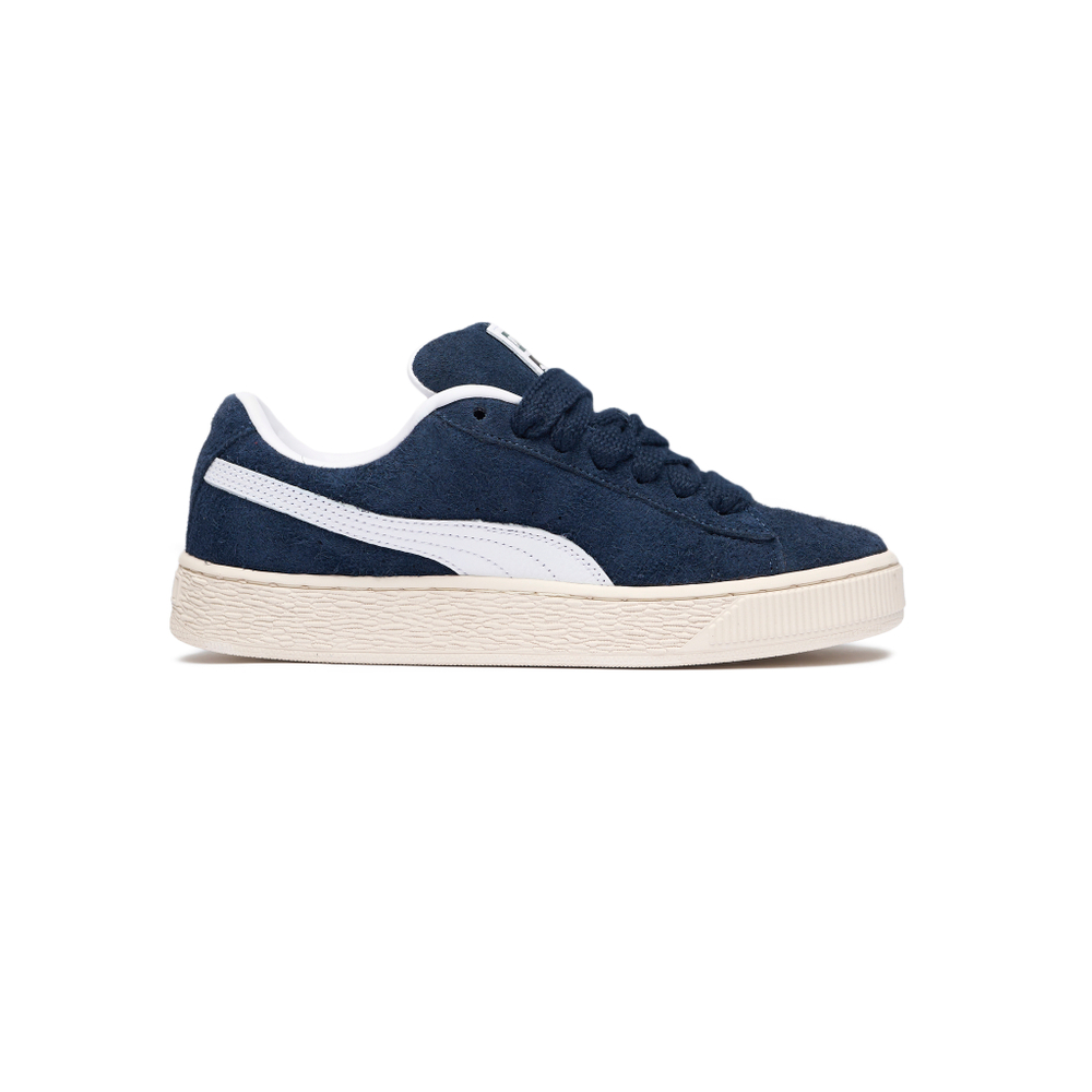 Кроссовки Puma Suede XL Hairy "Club Navy Frosted Ivory"