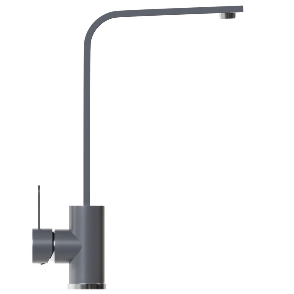 Смеситель для кухни 35к MIXLINE МЛ-ГС14 (ML-GS14) (342) графит высок. излив