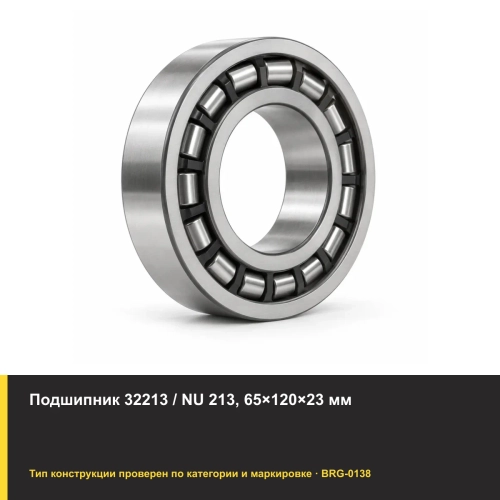Подшипник 32213 / NU 213, 65×120×23 мм