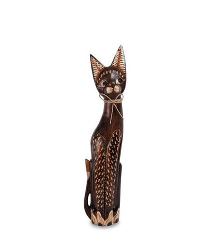 Decor and Gift 99-090 Статуэтка «Кошка» 60 см (албезия, о.Бали)