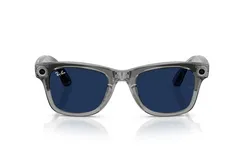 Очки Ray-Ban Wayfarer GEN 2 Shiny Transparent Grey / Transitions Sapphire (M / Size 50) RW4012 6840MF50
