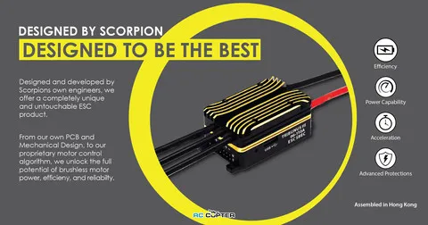 ESC регулятор мотора Scorpion Tribunus III 06-110A ESC SBEC