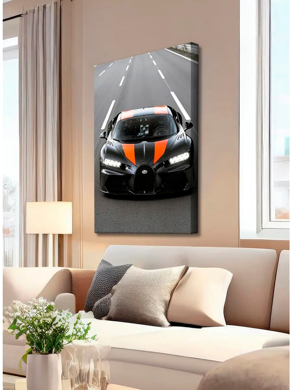 Картина "Ferrari 599 XX", для интерьера 50х70см 1шт.