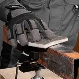 Губка для шлифования, 125 х 100 х 10 мм, мягкая, 3 шт, P 60/80, P 60/100, P 80/120 Matrix — фото 4