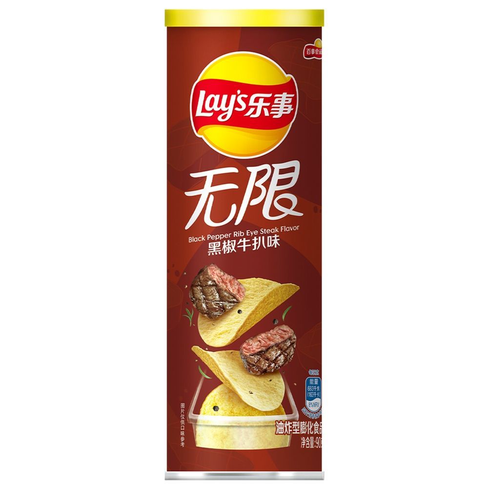Lays Stax Pepper Steak 90гр