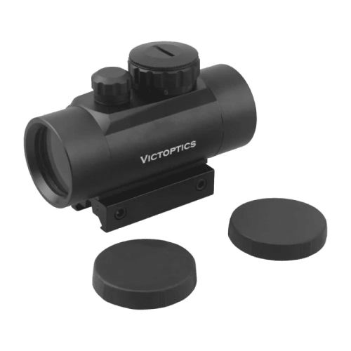 Коллиматорный прицел Vector Optics VictOptics T1 1x35 (закрытый, 5 МОА, объектив 35мм, точка красная\зеленая, weaver, IP67)