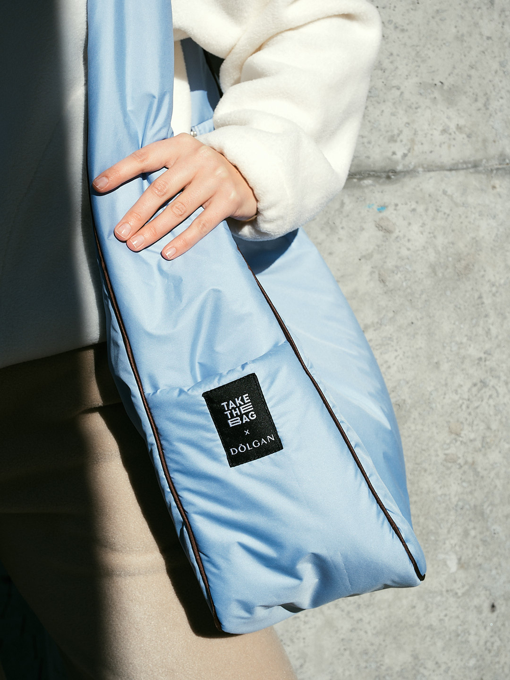 СУМКА ГОЛУБАЯ DOLGAN & Take the bag