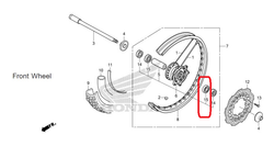 96140-62020-10. BEARING, RADIAL BALL, 6202U