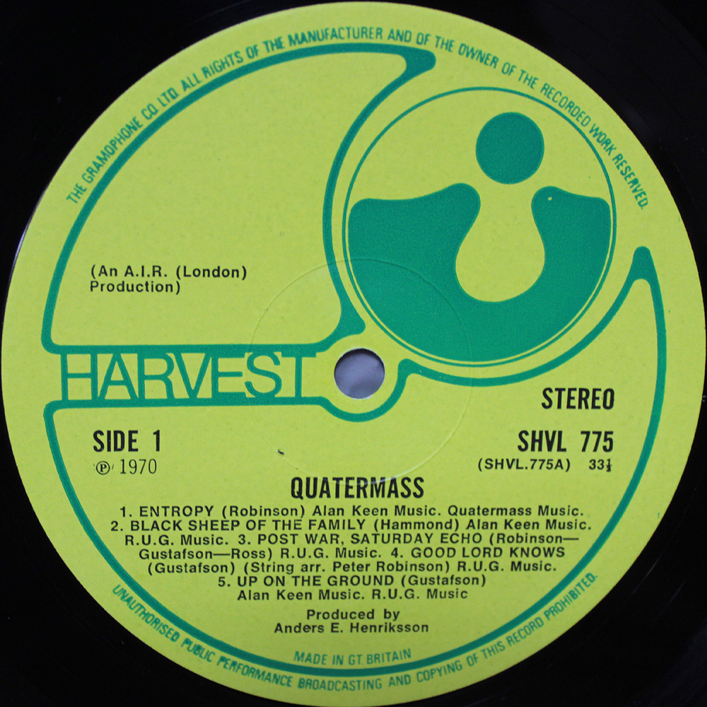 Quatermass / Quatermass (LP)