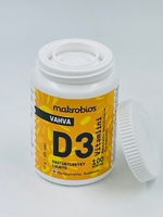 Makrobios Strong витамин D3 100 мкг 150 жевательных таблеток со вкусом апельсина, 53 г