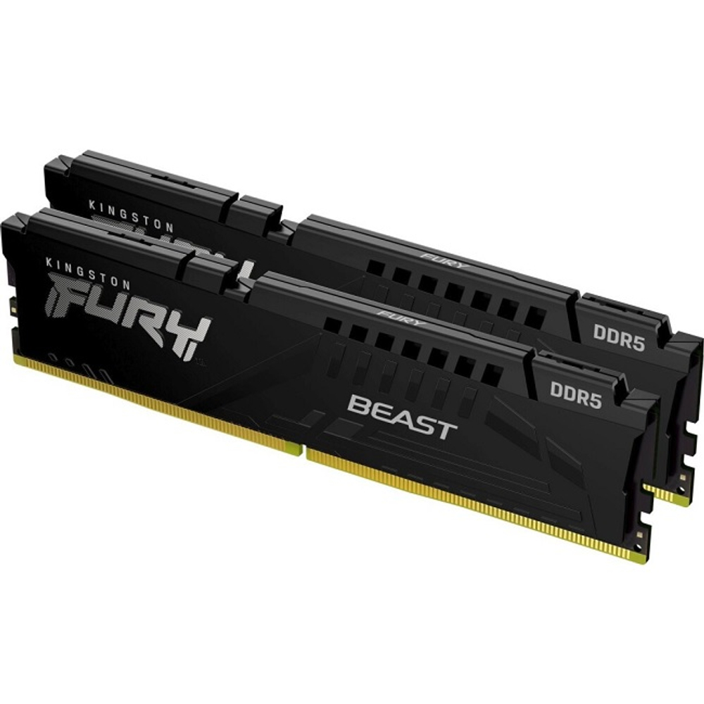 Оперативная память DIMM DDR5 16Gb, 6000Mhz, 2x8Gb, Kingston FURY Beast EXPO (KF560C30BBEK2-16)