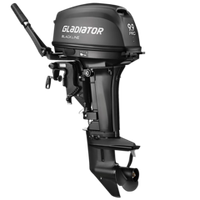 Лодочный мотор Gladiator G9.9Pro FHS (20л.с.) BlackLine