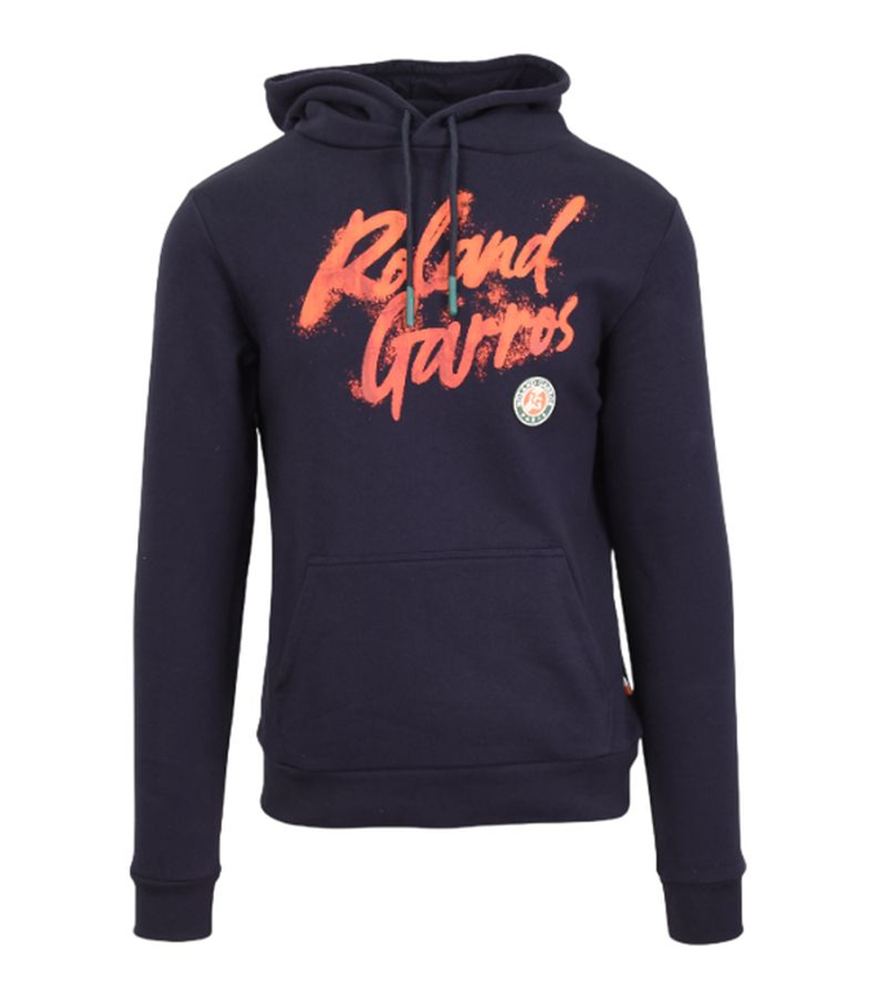 Мужская теннисная толстовка Roland Garros 2025 Graphic - navy