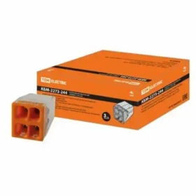 Строительно-монтажная клемма КБМ-2273-244 (2,5мм2) с пастой (130) TDM SQ0517-0115