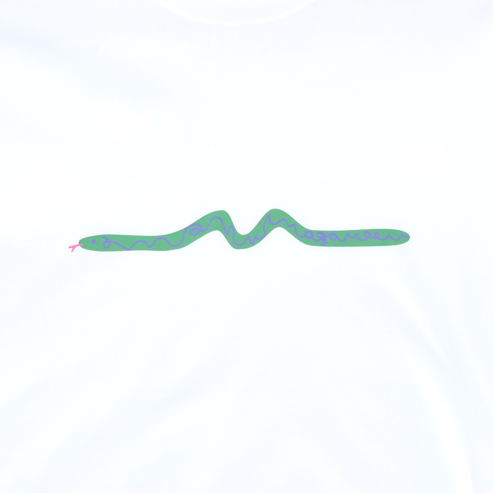 Футболка Magamaev Snek t-shirt (white) артикул: - купить в магазине Дайс