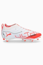 Бутсы Puma Ultra 5 Match FG/AG Junior - белый