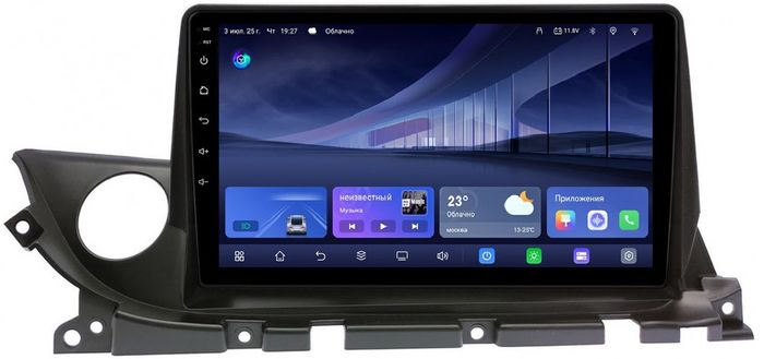 Магнитола для Mazda 6 2019+ - Kuberg QLed, Android 14, TS105, Быстрейшая, CarPlay, SIM-слот