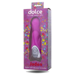 Розовый мини-вибратор 12,5см ToyFa Dolce Jaden 591006