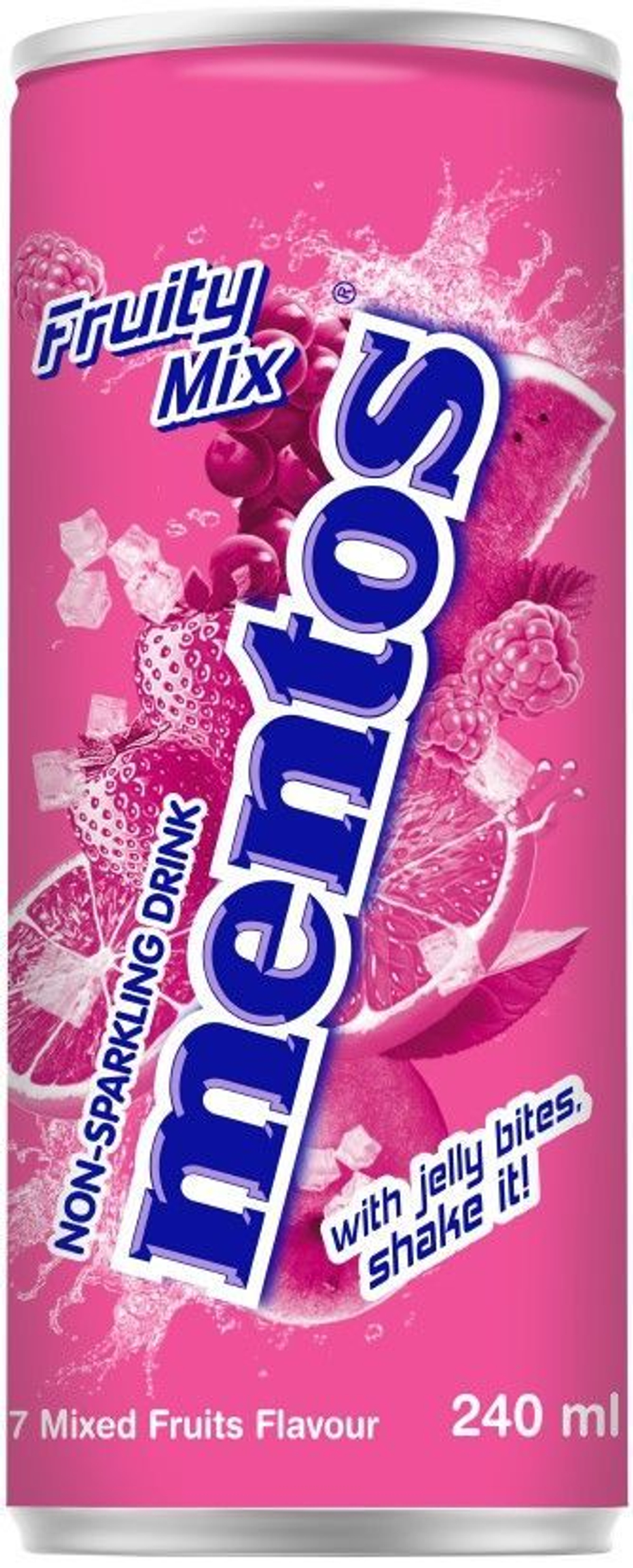 Mentos негазированный напиток Lemon&Mint Apple Soda Kick Fruity Mix 0,24л.* 3 (Корея)