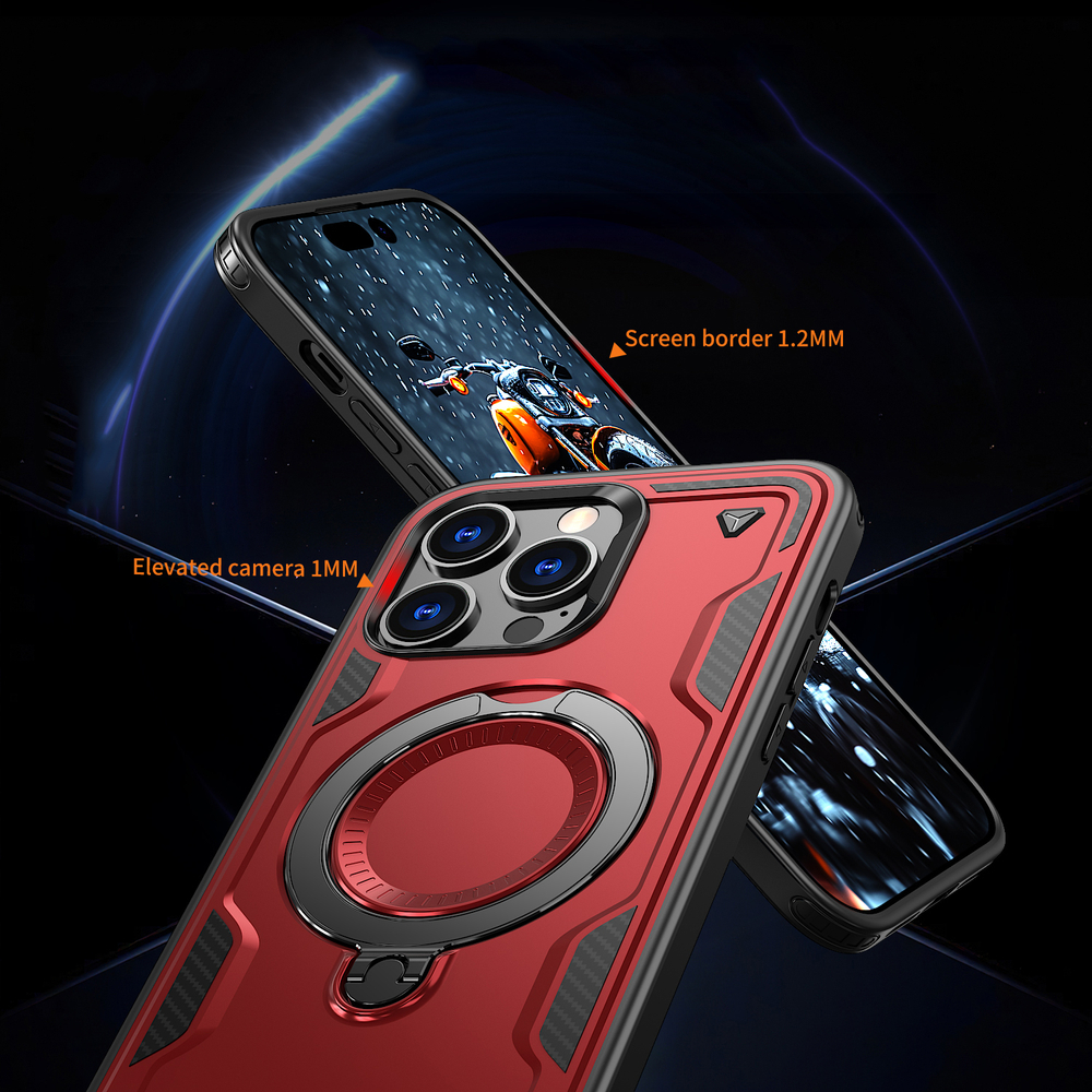 Чехол Magneto Case с кольцом для iPhone 13 Pro
