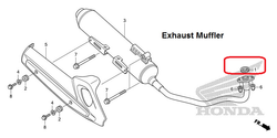 18291-GE2-921 (18291-GE2-920). GASKET, EX. PIPE