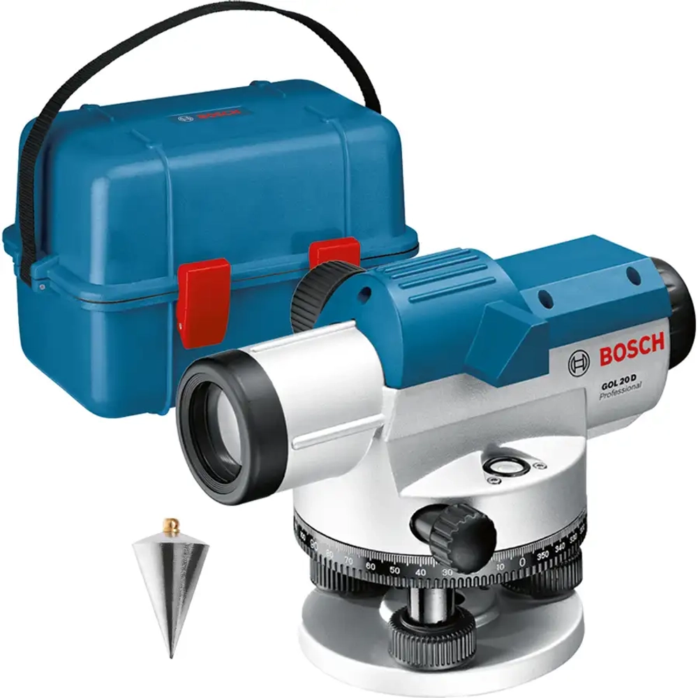 Оптический нивелир GOL 20 D BOSCH 0601068400