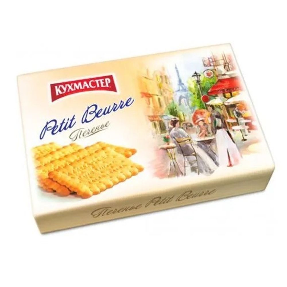 Печенье Кухмастер Petit Beurre 420г, шт