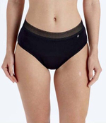 Менструальные трусы-брифы Period Pants (Размер: S) (Цвет: черный)