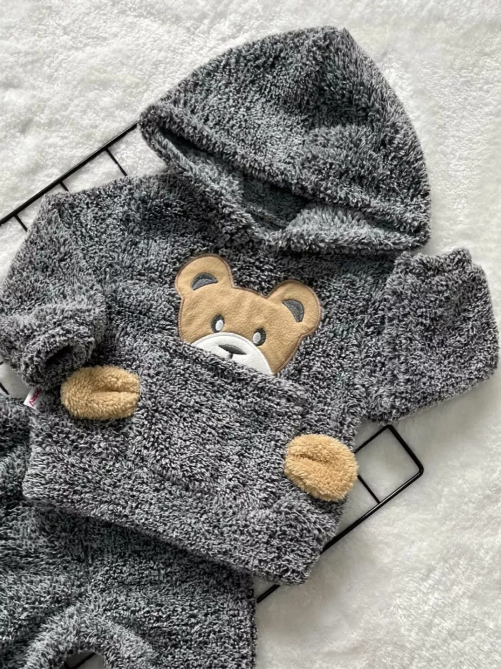Костюм детский махровый мишка с ушками
