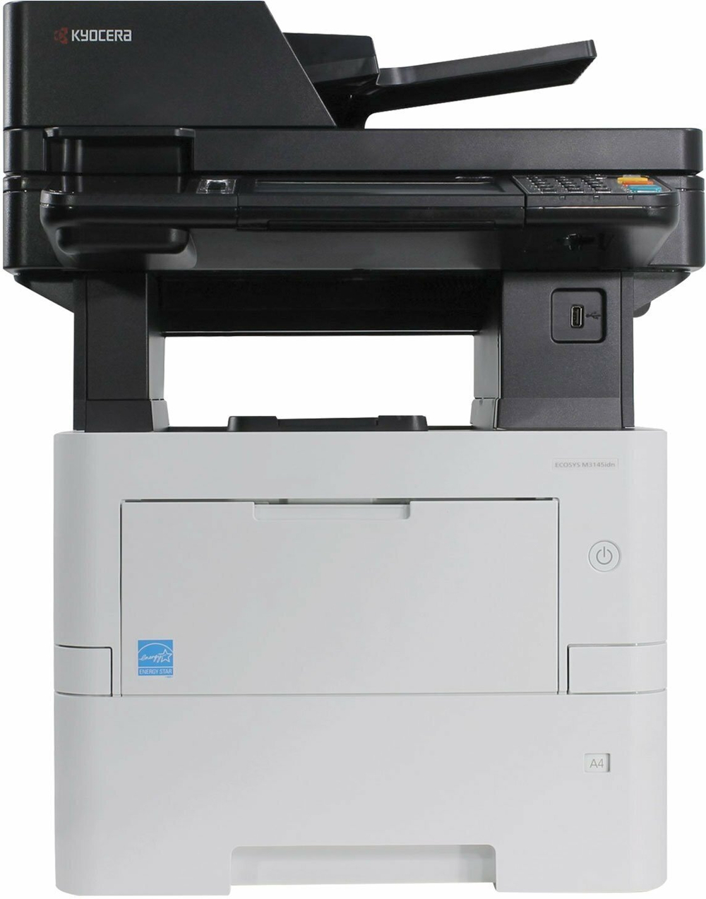 МФУ лазерное KYOCERA M3145idn 3 в 1, А4, 45 стр./мин, 200 000 стр./мес, дуплекс, ДАПД, сетевая карта, печать с USB, 1102V23NL0