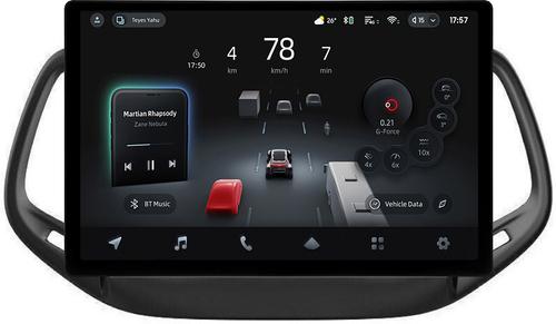 Магнитола для Jeep Compass 2 2016-2022 - Teyes CC4-PRO монитор 13" 2K QLED на Android 13, Быстрейшая, Snapdragon 778G, ИИ, CarPlay, DSP, 4G SIM-слот