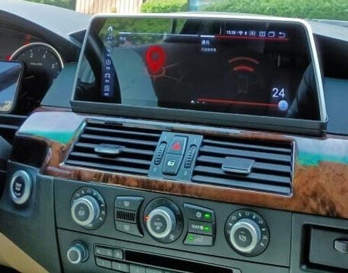 Магнитола для BMW 5-серия E60 2008-2010 CIC - Parafar PF5833a138/128 монитор 10.25" на Android 13, Быстрая, CarPlay, 4G SIM-слот