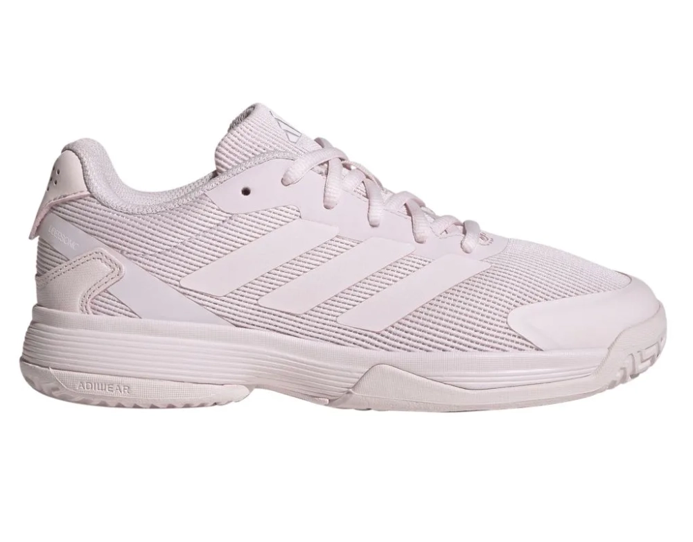 Детские теннисные кроссовки Adidas Ubersonic K - distant pink/distant pink/footwear white