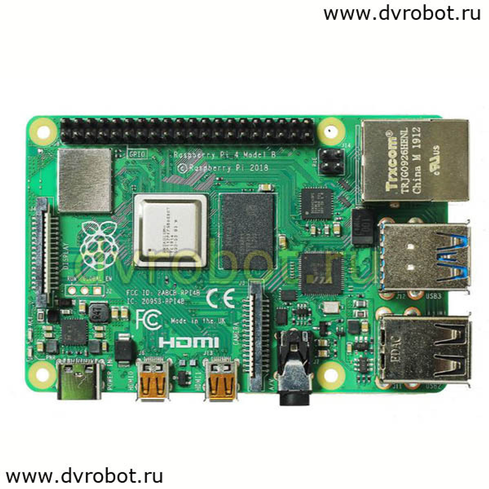 Компьютер Raspberry Pi 4 Model B 8ГБ