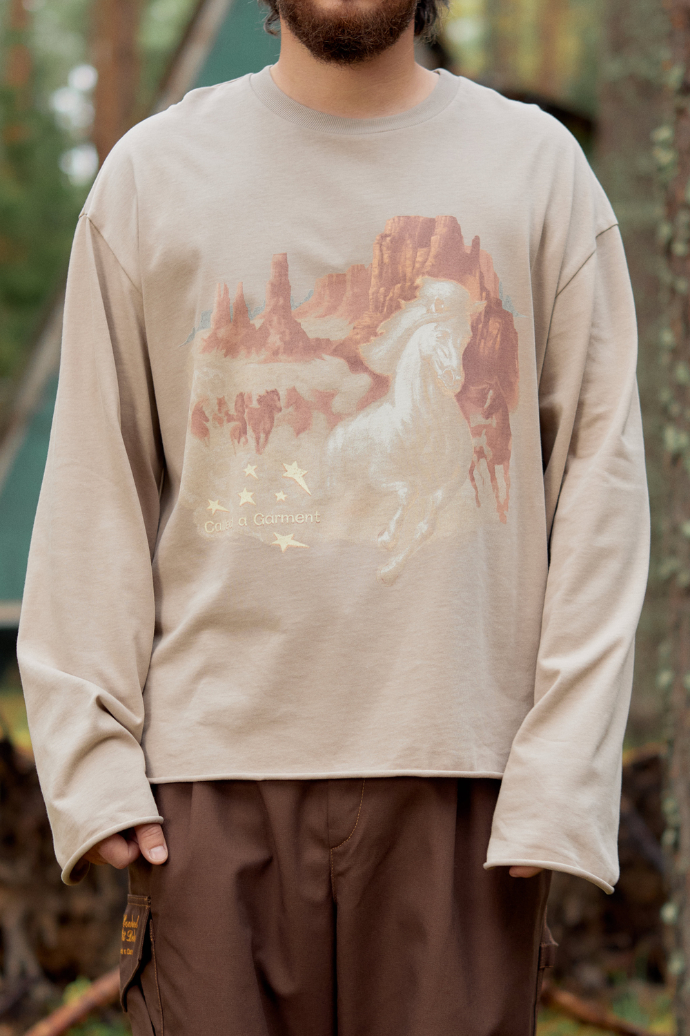 Лонгслив Called a Garment The Rush Longsleeve "Sand"