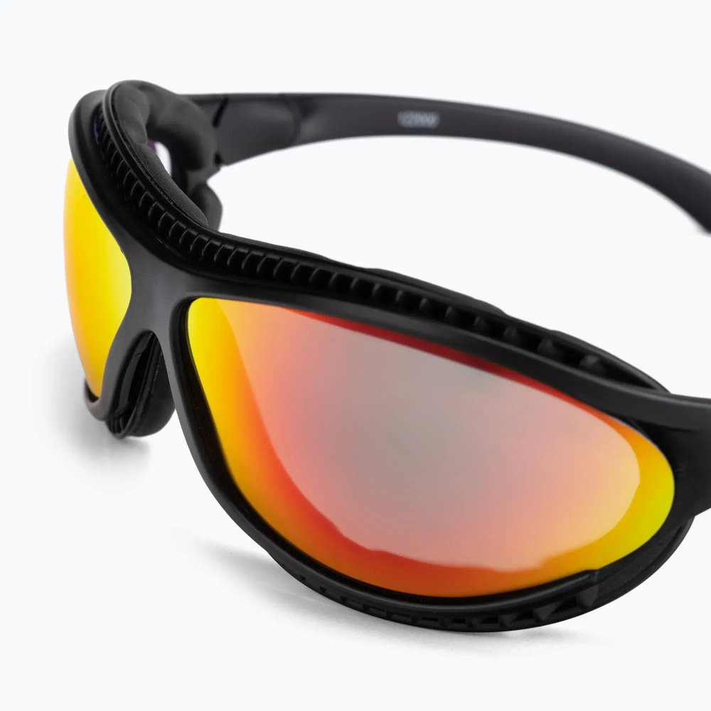 Спортивные очки OCEAN Tierra de fuego Matt Black / Revo Orange Polarized lenses