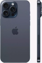 iPhone 15 Pro 128 ГБ, eSIM, синий титан